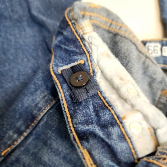 Route 66 Straight Leg Denim 5 Pocket Jeans w/ Elastic Waist Boy's Size 7 - Picture 8 of 10